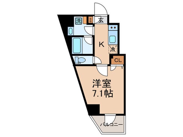 ALTERNA東池袋の物件間取画像